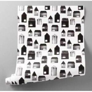 Magnolia Hearth & Hand House Print Wallpaper
